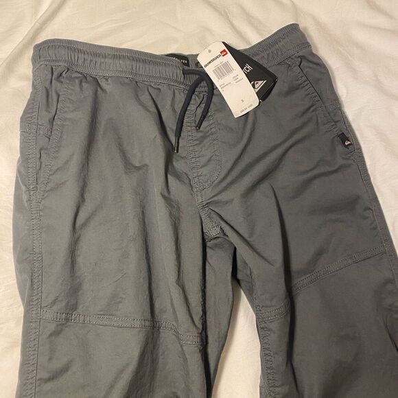 Quicksilver Foxoy Straight Tapered Pants Twill Stretch Lightweight Size Small - Picture 14 of 15